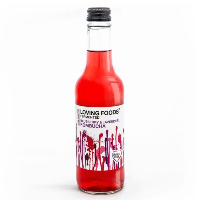 Loving Foods Organic Blueberry & Lavender Kombucha
