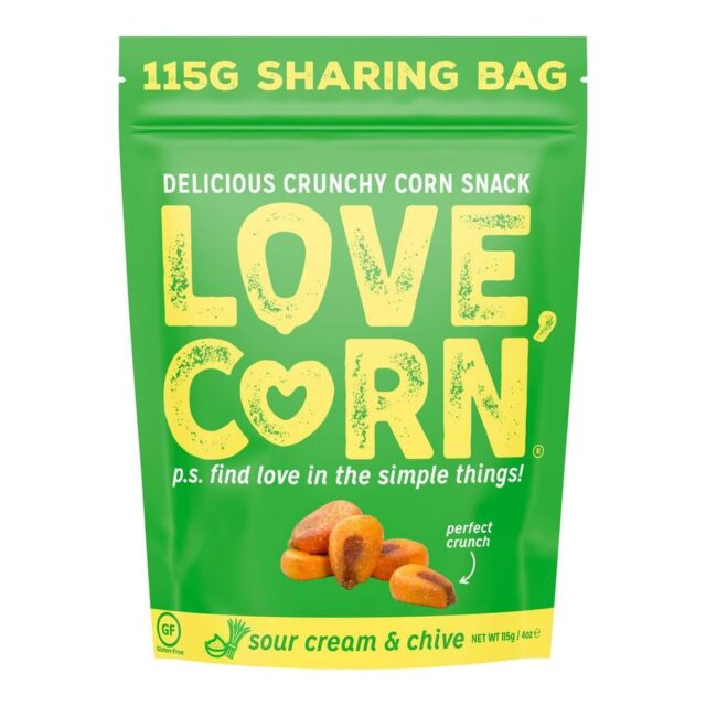 Love Corn Sour Cream & Chive Crunchy Corn