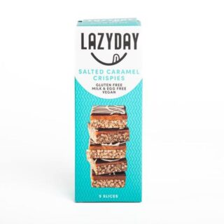 Lazy Day Foods Salted Caramel Crispies 150g - Vegan and Gluten Free