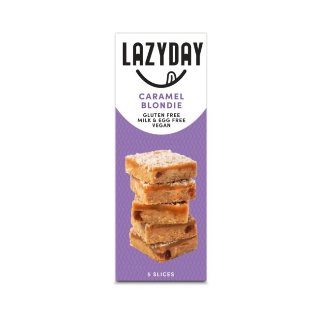 Lazy Day Foods Vegan & Free From Caramel Blondie Stacker