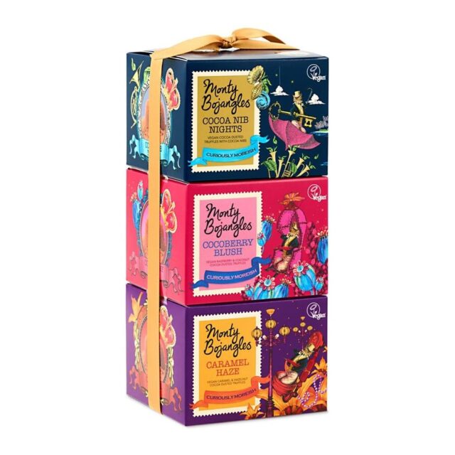 Monty Bojangles Vegan Truffles Collection Gift Tower