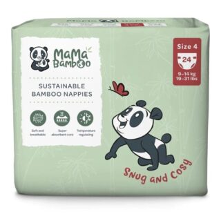 Mama Bamboo Eco Nappies - Size 4 (Large)