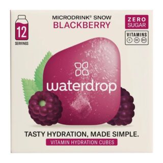 Waterdrop Blackberry Microdrink - Hydration Cubes 12 Capsule