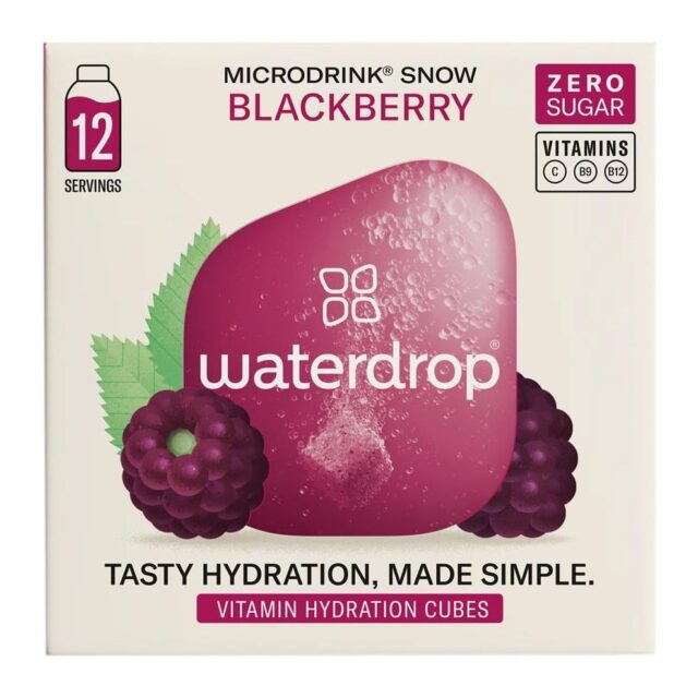 Waterdrop Blackberry Microdrink - Hydration Cubes 12 Capsule