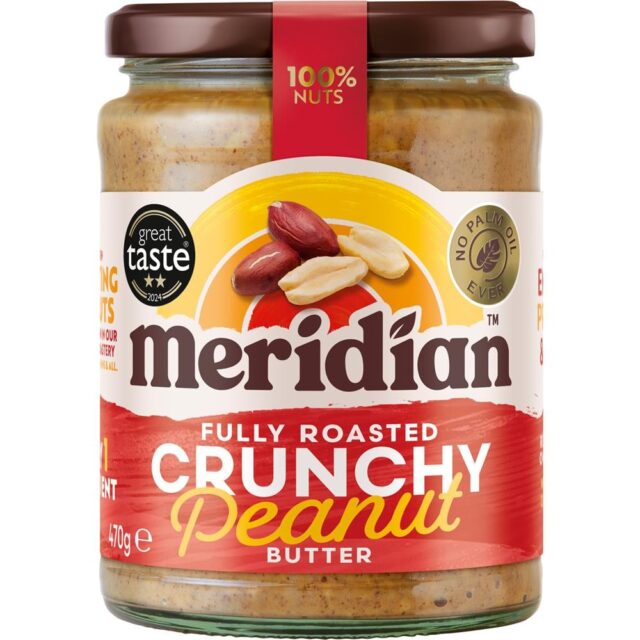 Meridian Crunchy Peanut Butter 100%