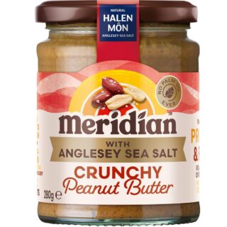 Meridian Crunchy Peanut Butter & Halen Mon Anglesey Sea Salt