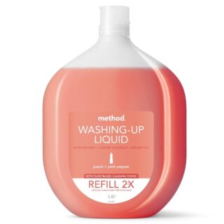Method Method Refill Washing Up Liquid Peach & Pink Pepper