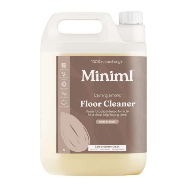 Miniml Calming Almond Floor Cleaner 5L Refill