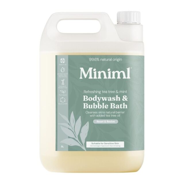 Miniml Refreshing Tea Tree & Mint Bodywash