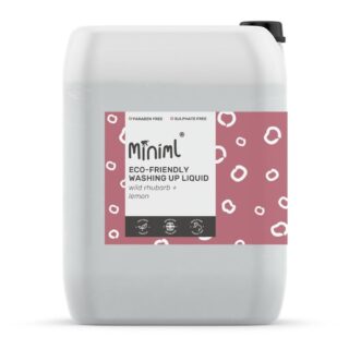 Miniml Natural Closed Loop Washing Up Liquid Rhubarb 20L Refill