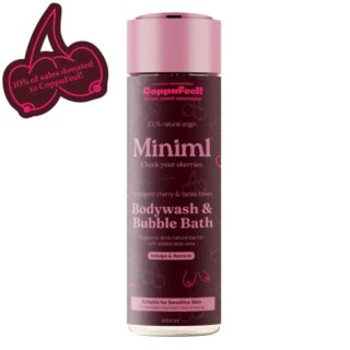 Miniml Coppafeel! Cherry and Tonka Bean Bodywash