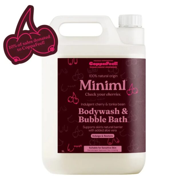 Miniml Bodywash - Coppafeel! Cherry & Tonka Bean - 5L Refill