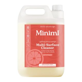 Miniml Natural Closed Loop Multi-Surface Cleaner Blood Orange 5L Refill