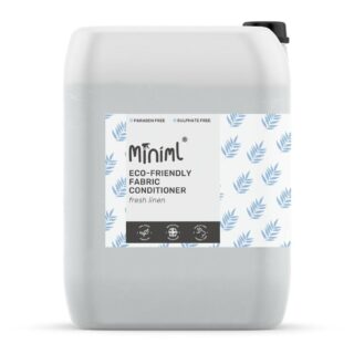 Miniml Natural Closed Loop Fabric Conditioner Fresh Linen 20L Refill