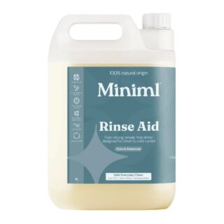 Miniml Unscented Rinse Aid 5L Refill
