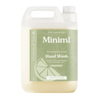 Miniml Lime Basil & Mandarin Hand Soap 5L Refill