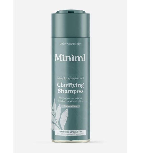 Miniml Clarifying Tea Tree & Mint Shampoo 400ml Bottle