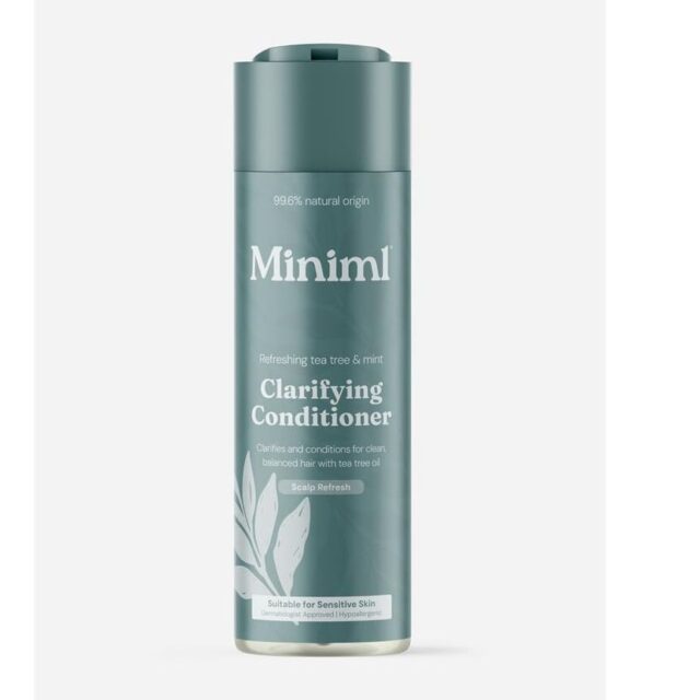 Miniml Clarifying Tea Tree & Mint Conditioner 400ml Bottle