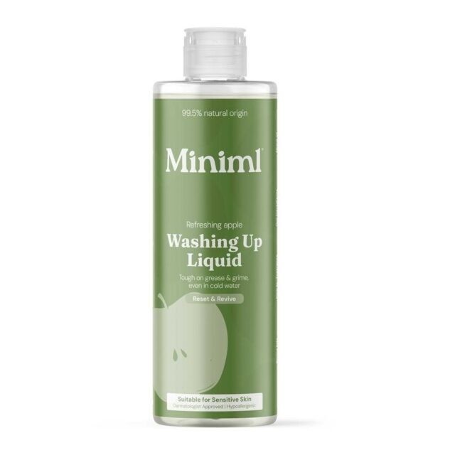 Miniml Refreshing Apple Washing Up Liquid 400ml Bottle
