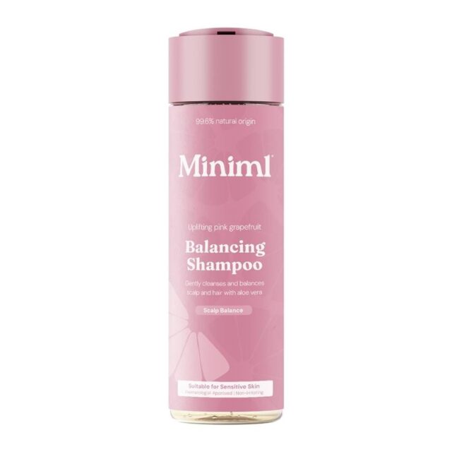 Miniml Balancing Shampoo Uplifting Pink Grapefruit 400ml Bottle