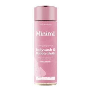 Miniml Bodywash + Bubblebath - Uplifting Pink Grapefruit