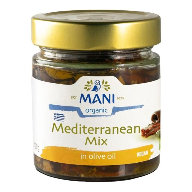 Mani Organic Mediterranean Mix in Extra Virgin Olive Oil