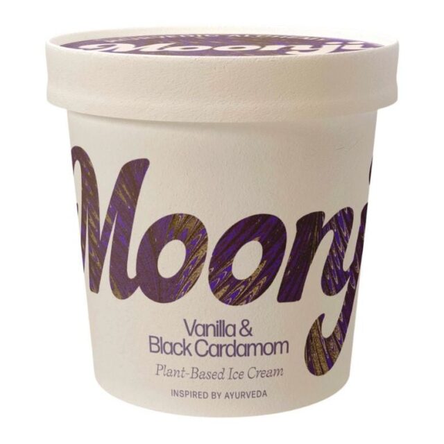 Moonji Plant Based Vanilla and Black Cardamom Ice Cream