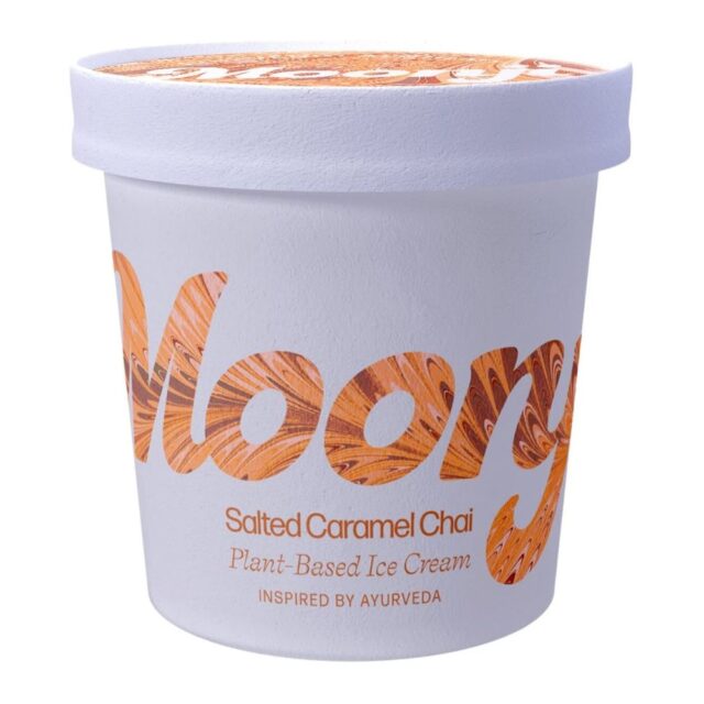 Moonji Plant Based Salted Caramel Chai Ice Cream
