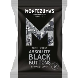 Montezuma's Absolute Black Darkest Dark Chocolate Buttons