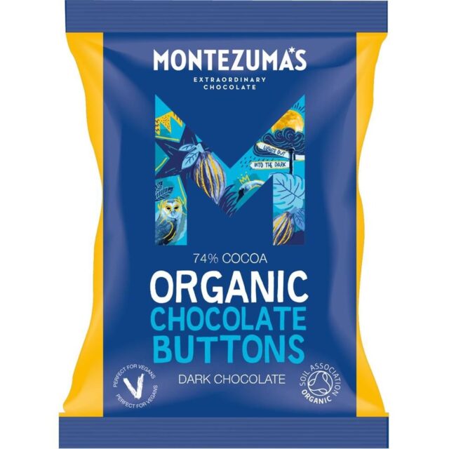 Montezuma's Organic Dark Chocolate Buttons