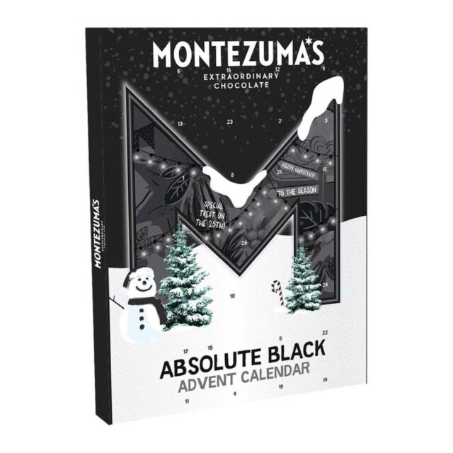 Montezuma's Absolute Black Advent Calendar 100% Cocoa Solids