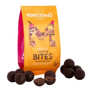 Montezuma's Truffle Bites Dark Chocolate Peanut Butter