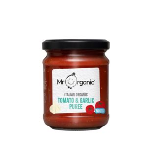 Mr Organic Italian Tomato & Garlic Puree