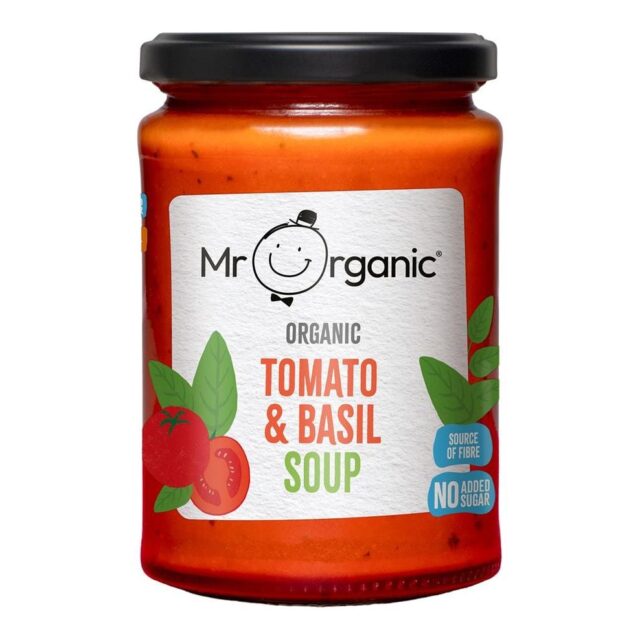 Mr Organic Tomato & Basil Soup