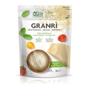 Mozzarisella GranRi Plant Based Grated Parmesan Style 80g