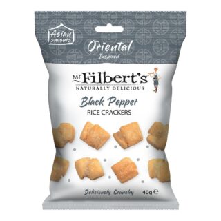 Mr Filberts Oriental Black Pepper Rice Crackers