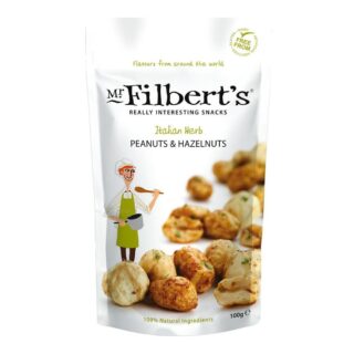 Mr Filberts Italian Herb Peanuts & Hazelnuts
