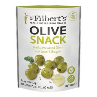 Mr Filberts Green Olives Lemon and Oregano