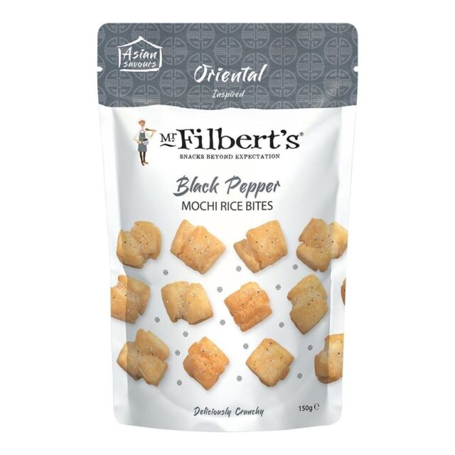 Mr Filberts Oriental Black Pepper Rice Crackers