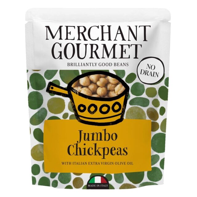 Merchant Gourmet Jumbo Chickpeas in Extra Virgin Olive Oil
