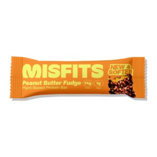 Misfits Health Plant-Based Peanut Butter Fudge Protein Bar