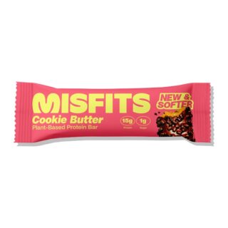 Misfits Health Plant-Based Cookie Butter Protein Bar