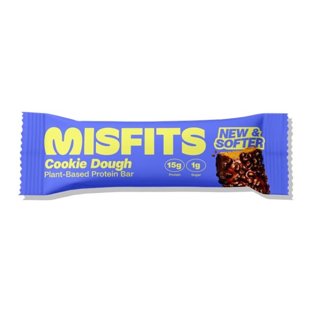 Misfits Health Plant-Based Cookie Dough Protein Bar