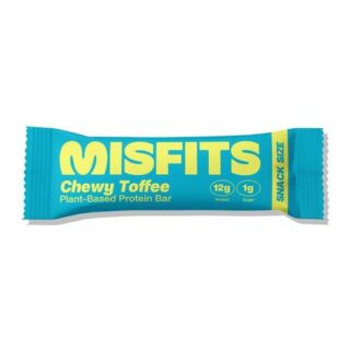 Misfits Health Plant Based Chewy Toffee Protein Bar