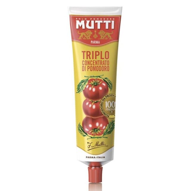 Mutti Triple Concentrate Tomato Puree Tube