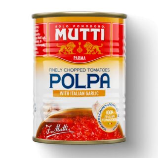Mutti Polpa with Garlic