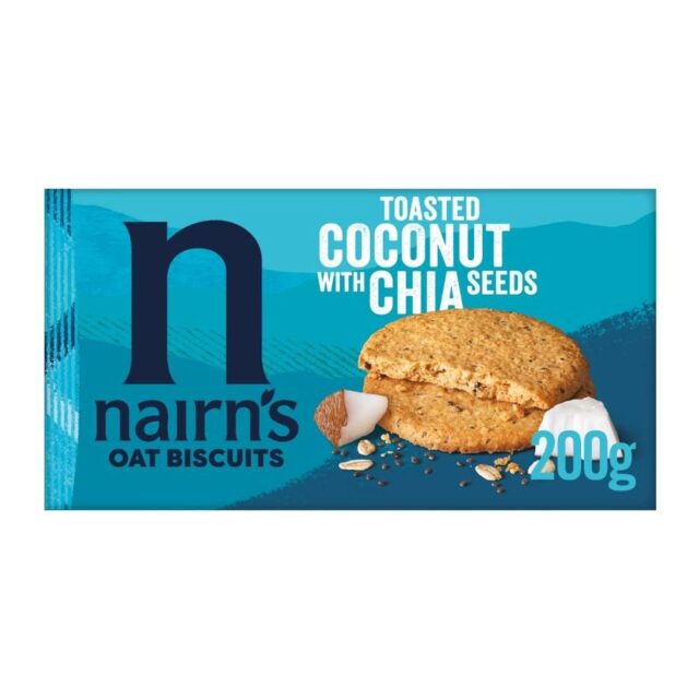 Nairns Coconut and Chia Oat Biscuit