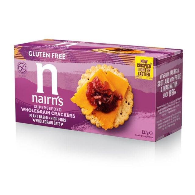 Nairns Gluten Free Super Seeded Wholegrain Cracker
