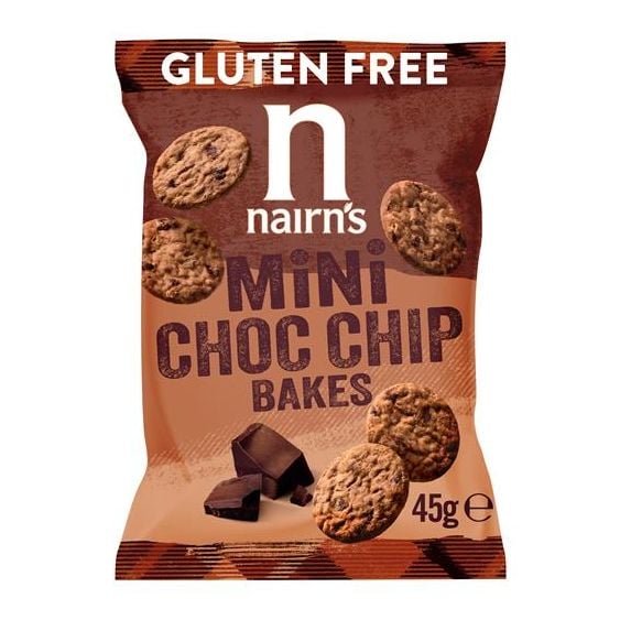 Nairns Gluten Free Mini Choc Chip Bakes