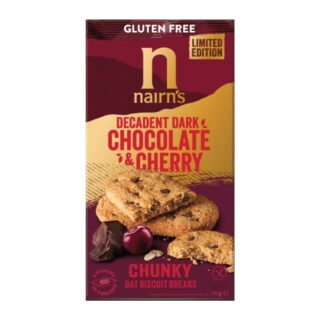 Nairns Gluten Free Chocolate & Cherry Biscuit Break Chunky